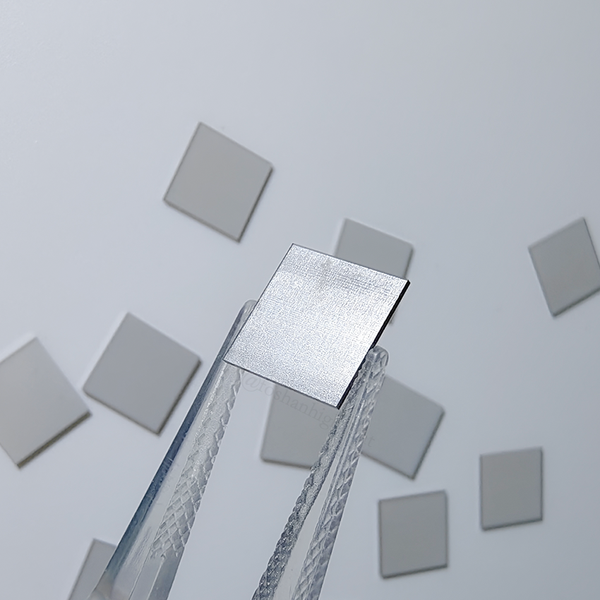3x3mm Square Single Crystal Diamond Plate
